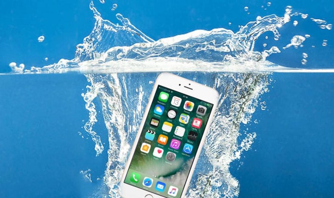 IPhone X: à prova d'água ou não