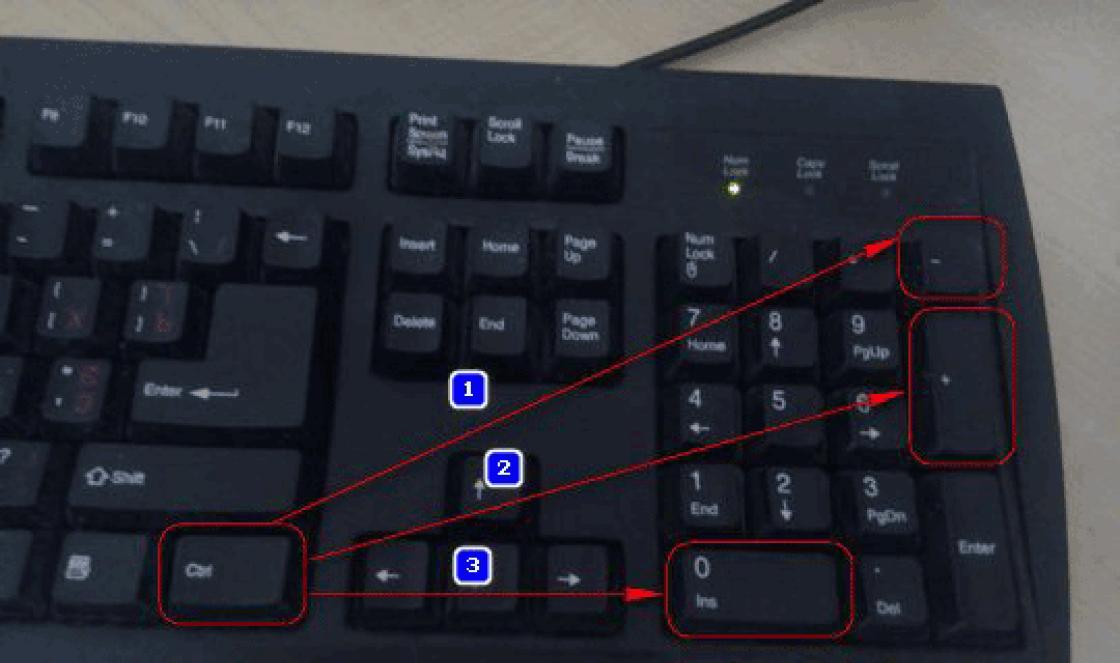 Como zoom (mais perto) tela do computador usando o teclado?