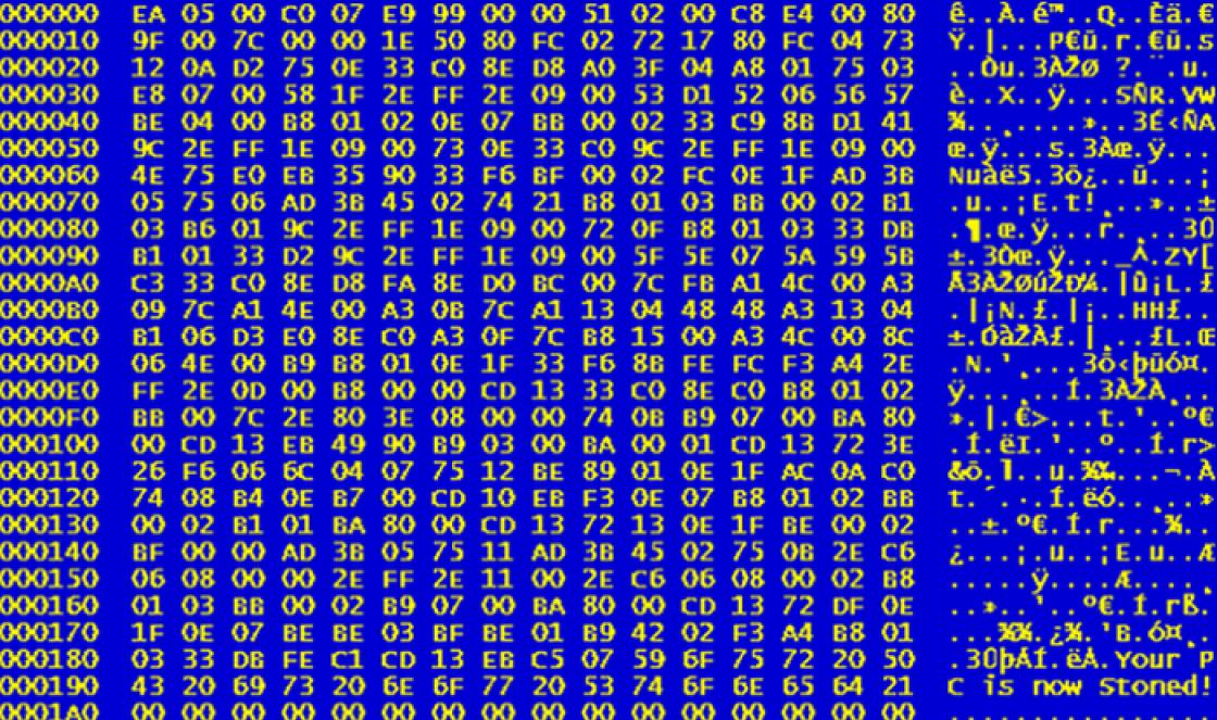 Histórico de vírus de computador Histórico de vírus de computador