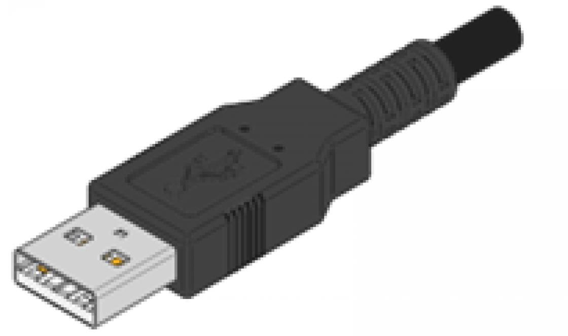 Tipos de usb 2.0.  Tipos de cabos USB.  Monitores, laptops e adaptadores